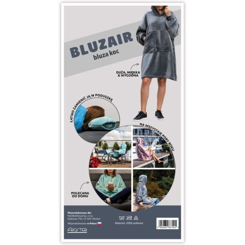 Bluzair - Bluza koc - Czerwony