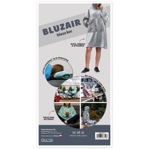 Bluzair - Bluza koc - Jasny szary