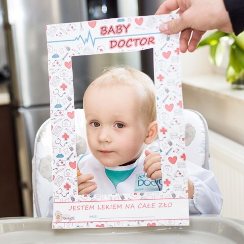 Baby Doctor - Śliniak z rękawami