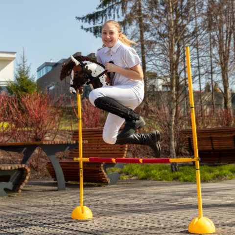 Hobby Horse Skippi - koń na kiju - Gniado - srokaty