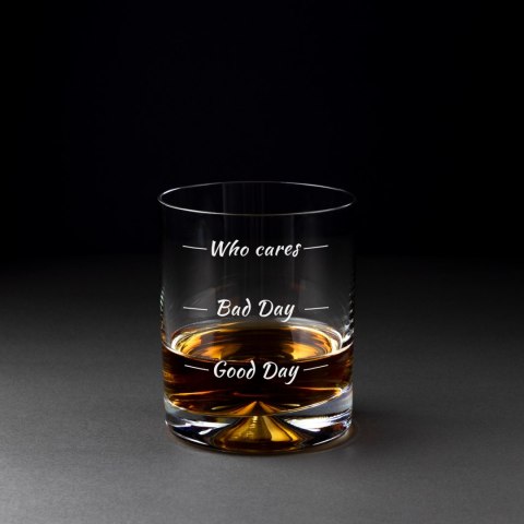 Szklanka do whisky Who cares