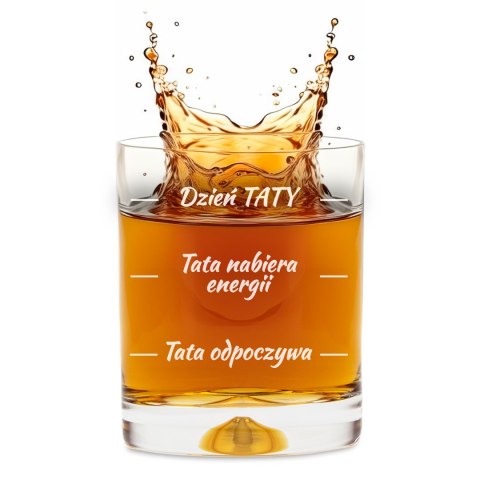 Szklanka do whisky dla Taty